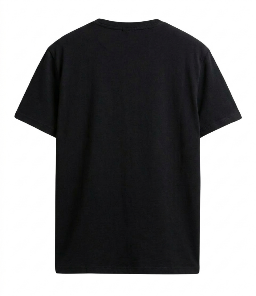 BASIC LİKRA TSHIRT SİYAH