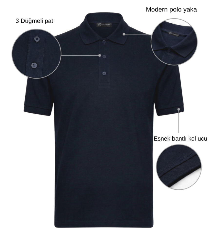 POLO TSHIRT LACİVERT