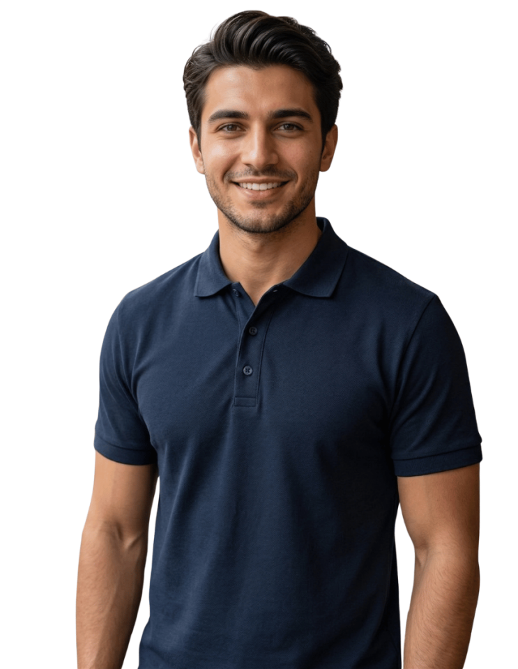 POLO TSHIRT LACİVERT